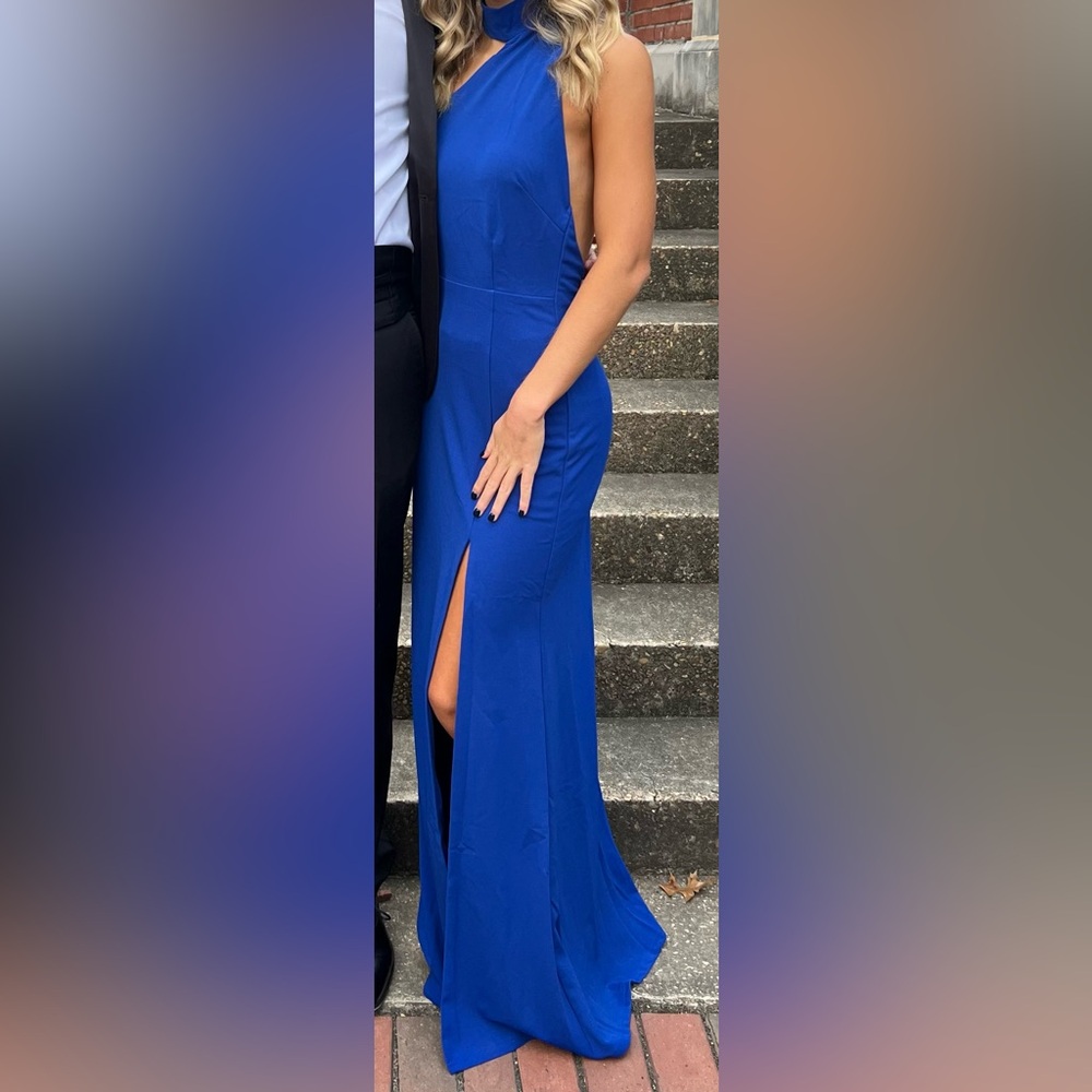 Elegant Blue Evening Gown